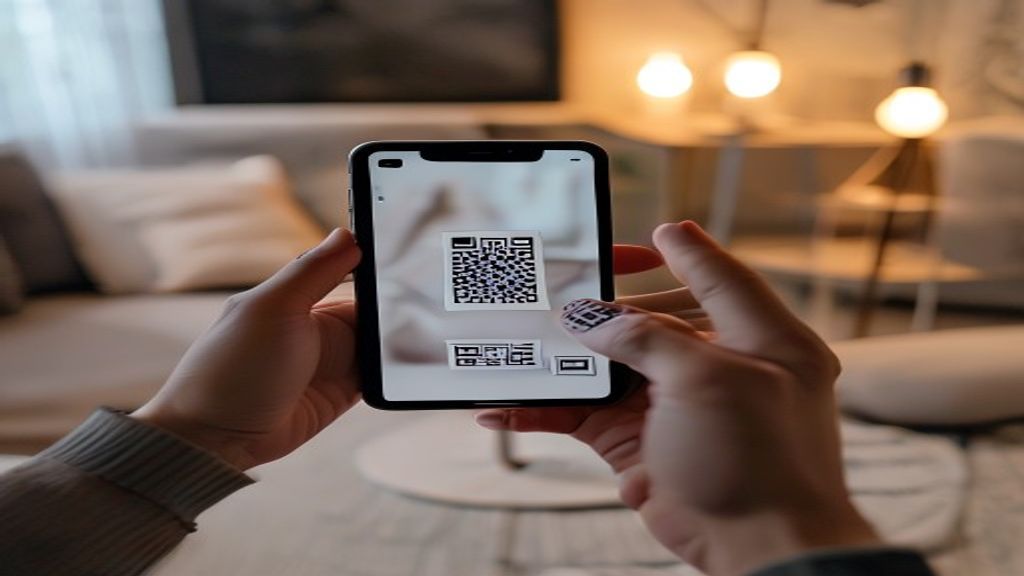Apple Home app scanning QR code to commission a new Matter smart home device during 2026 setup