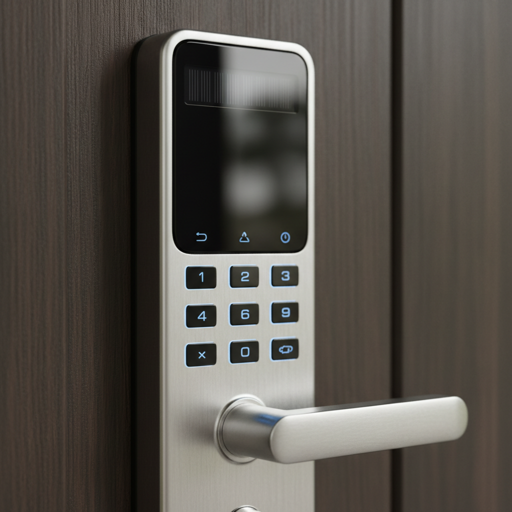 solar smart lock